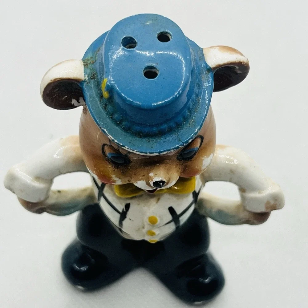 Vintage Mouse Ceramic Salt or Pepper Shaker Made in Japan 1960s‎ Anthropomorphic